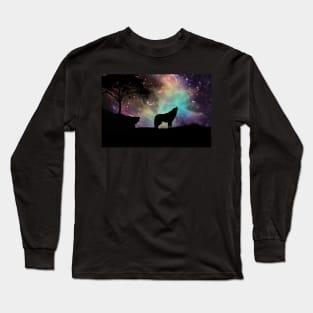 Galaxy wolf Long Sleeve T-Shirt